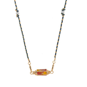 Nuevo exquisito día de San Valentín colorido <span class=keywords><strong>Tarot</strong></span> tarjeta collar creativo aceite <span class=keywords><strong>diablo</strong></span> ojo chapado en oro colgante regalos para mujeres collar - Product Image 6