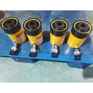 Enerpac Equivalent RCH-202 Single Acting 20tons 49mm Stroke Center Hole Hydraulic Cylinder Jack