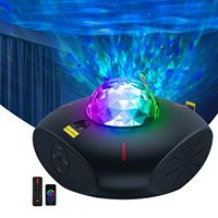 Projecteur d'étoiles LED intelligent, faisceaux lumineux triangulaires, RGB, Wifi, lampe de chevet LED pour bébé, enfants, lumière de nuit à brancher avec application Tuya