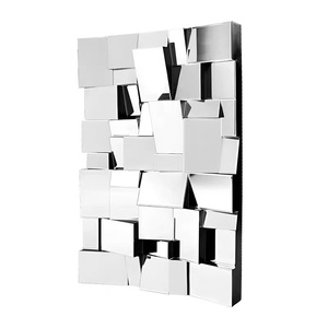 60X100CM Fondo Decoración de pared Espejo Sala de estar <span class=keywords><strong>Comedor</strong></span> Espejo colgante de pared lateral Espejo de Arte de porche creativo - Product Image 3