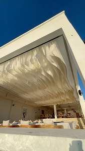 ผ้าคลุมเพดานลายฝรั่งเศสแบบกันไฟสำหรับตกแต่งงานแต่งงานในโรงแรม - Product Image 3