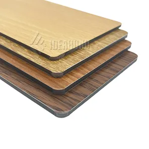 Оптовая цена, Облицовочный Контейнер для дома, отделочный материал, древесно-зернистая панель, Compuesto De Aluminio ACP ACM, производитель