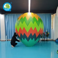 Modèle de ballon à air chaud géant gonflable personnalisé, ballon gonflable coloré en PVC pour centre commercial, mariage, festival