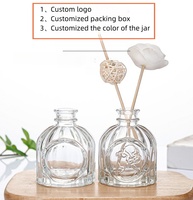 Bouteille en verre diffuseur vintage 1oz 3oz diffuseur en verre bouteille diffuseur vide