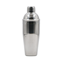 Ensemble de shaker à cocktails professionnel en acier inoxydable de 750 ml (25 oz) avec infuseur