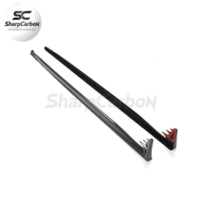 Faldones Laterales de Fibra de Carbono de Alta Calidad para Volkswagen VW <span class=keywords><strong>Golf</strong></span> <span class=keywords><strong>8</strong></span> MK8 GTI <span class=keywords><strong>R</strong></span>-<span class=keywords><strong>LINE</strong></span> 2021 <span class=keywords><strong>2022</strong></span> - Product Image 4