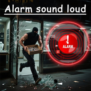 Système d'alarme de sécurité domestique TUYA APP Détecteur de mouvement PIR Détecteur de signal Caméra de sécurité Sirène SOS Capteur de porte Kits d'alarme - Product Image 5