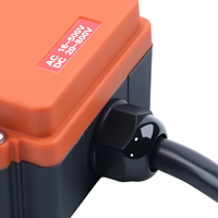YD-6S-1 Orange 6 Boutons Étanche Longue Distance Grue Électrique Sans Fil Télécommande Commutateurs