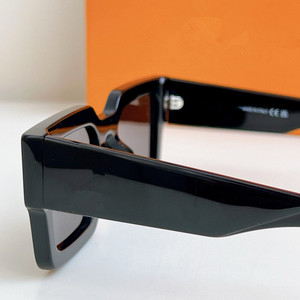 Gafas de Sol Cuadradas Vintage de Diseñador, Retro, de Lujo, Negras, con Protección UV400, de Acetato, Unisex - Product Image 4