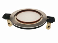 Bobine vocale de haut-parleur de haute qualité 44,4 mm, diaphragme en titane pour haut-parleur de compression, bobine vocale de haut-parleur HF, bobine vocale de subwoofer