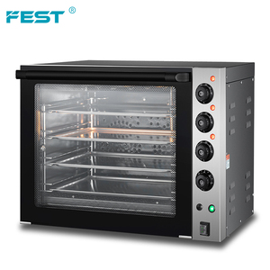 <span class=keywords><strong>Horno</strong></span> de Convección Turbofan de 4 Niveles, <span class=keywords><strong>Horno</strong></span> Eléctrico para Pan con Perillas de Control, <span class=keywords><strong>60</strong></span> <span class=keywords><strong>Litros</strong></span>, Hornos Comerciales para Pizza en Oferta - Product Image 2