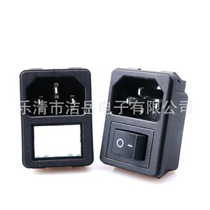 Enchufe de Corriente Jieyue Ac 01 Dos en Uno con 2 Tomas y Conector de Cobre con Interruptor para Audio y Video - Product Image 5