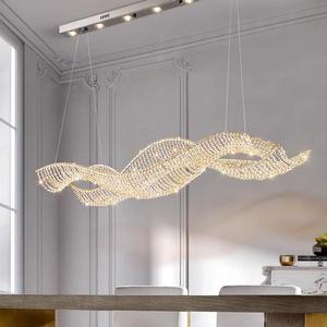 Custom Chandeliers Pendant <strong>Lights</strong> Led Luxury Gold High Ceiling <strong>Light</strong> Hanging <strong>Pineapple</strong> Ball Crystal Modern Chandelier - Product Image 1