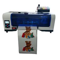 Printer Inkjet DTF A3+ Baru XP600 dengan Mesin Penggoyang Bubuk dan Pengering