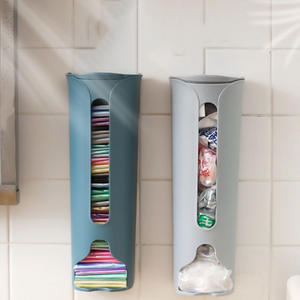 Toptan PP plastik saklama kutuları çorap organizatör duvar asılı olmayan delme iç çamaşırı - Product Image 2