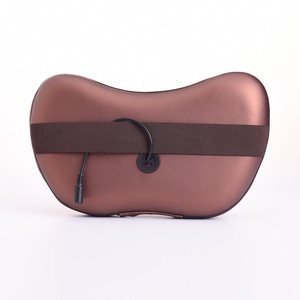 Shiatsu Neck &amp; <strong>Back</strong> <strong>Massager</strong> <strong>with</strong> <strong>Heat</strong> Brown Color Leather Material <strong>Massagers</strong> for Neck and <strong>Back</strong> - Product Image 3