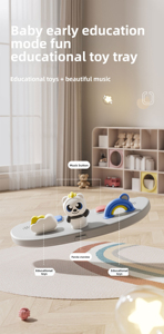 Nuevo Andador Multifuncional 4 en 1 para Bebés, Plegable y Ajustable, Antivuelco, con Música y Ruedas, para 0-18 Meses, Capacidad de 10 kg - Product Image 3