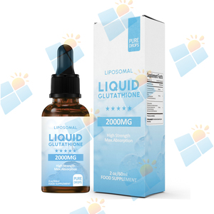 Gotas de Glutatión Oral de Marca Privada OEM/ODM, Gotas de Glutatión Liposomal, Gotas de Colágeno con Glutatión para Hombres y Mujeres - Product Image 1