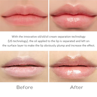 Huile pour les lèvres personnalisée OEM en gros avec logo personnalisé huile gloss hydratante et imperméable aromatisée mignon pour les lèvres