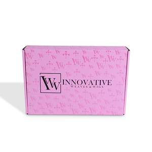 Boîtes en carton ondulé écologiques personnalisées avec logo, pelliculage mat et gaufrage pour emballages cosmétiques (cils, poudre libre, crème visage) - Product Image 4