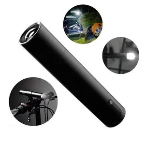 BEEBEST IPX6 Waterproof Outdoor Mini Portable USB Rechargeable Powerful Zoom LED Flashlight
