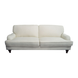 Divano divano pieghevole a tre posti <span class=keywords><strong>bianco</strong></span> <span class=keywords><strong>contemporaneo</strong></span> in tessuto trapuntato mobili per soggiorno ottimo rapporto qualità-prezzo per uso domestico - Product Image 1
