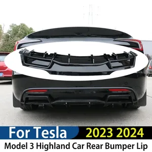 Pour Tesla Model 3 2023 2024 : Spoiler diffuseur de pare-chocs arrière, accessoires de modification et tuning extérieur - Product Image 1