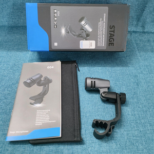 Microphone filaire haute clarté E604 pour percussion, jazz, tom, instrument de musique - Product Image 1