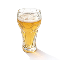 Copa de Vino de Cristal con Forma de Balón de Fútbol, Creativa, para Bar Deportivo, Regalo para Aficionados al Vino