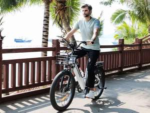 Bicicletta Elettrica SAMEBIKE RS-A01 Plus 26 Pollici con Cestino, Alta Velocità, 48V, <span class=keywords><strong>per</strong></span> Adulti, Disponibile in Stock UE - Product Image 6