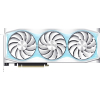 Carte graphique de jeu Manli Polar Fox RTX 5080 OC 16 Go GDDR7 2025 avec refroidissement par ventilateur pour ordinateur de bureau PCI Express 4.0 16X