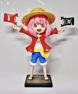 Figura de PVC de <span class=keywords><strong>Anime</strong></span> de Anya COS Luffy de 18 cm, Versión Linda, Figura de Acción, Colección <span class=keywords><strong>Spy</strong></span> <span class=keywords><strong>X</strong></span> <span class=keywords><strong>Family</strong></span>, Modelo de Regalo - Product Image 5