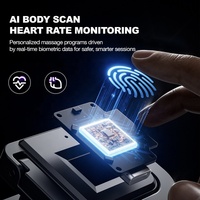 Fauteuil de massage robotisé haut de gamme à mécanisme 4D véritable, inclinable zéro gravité pour une récupération musculaire profonde