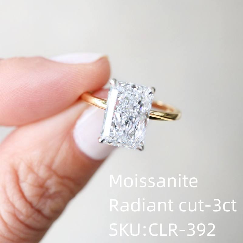 CLR-392 3CT Radiant moissanit