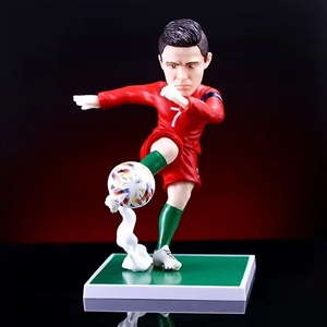 Statuetta <span class=keywords><strong>di</strong></span> <span class=keywords><strong>Cristiano</strong></span> <span class=keywords><strong>Ronaldo</strong></span>, Star del Calcio, per le Migliori Due Generazioni, in Materiale PVC Ecologico, 17-20cm, Confezionata da Judian Talent - Product Image 1