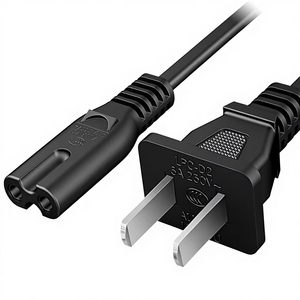 Cable de Alimentación de CA de Alta Calidad con 2 Pines C8, 1.5m, Estándar de 2 Ranuras para <span class=keywords><strong>TV</strong></span>, PS4, PS5, <span class=keywords><strong>Altavoz</strong></span>, Monitor, Xbox, Cable de Alimentación de Pared - Product Image 5