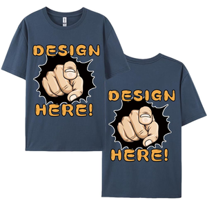 2025 camiseta personalizada para hombre lavado ácido 100% algodón de gran tamaño de talla grande camisetas gráficas para hombre con logotipo estampado camiseta Vintage para hombre - Product Image 3