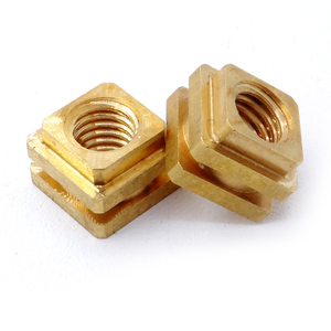 Hot Bán Threaded Chèn Các Bộ Phận Nhúng Có Knurled Brass Báo Chí Chèn Các Loại Hạt Cho Nhựa Đồ Nội Thất Gỗ M43 M4 M5 - Product Image 2