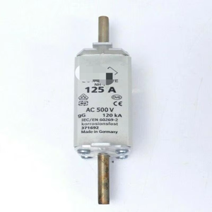 EUROFUSE avec insert de fusible NH taille 0 125 a 500 V fusible nouveau Original prêt Stock automatisation industrielle PAC PLC dédié - Product Image 1