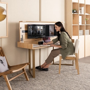 ダイニングテーブル多用途コンピュータデスクゲームデスク隠しダイニングテーブル2026中国折りたたみテーブル小型デスク - Product Image 1