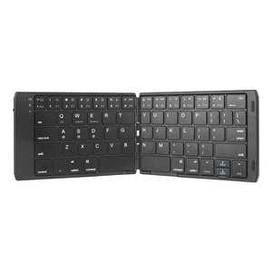 แป้นพิมพ์ไร้สายแบบพกพา BT ดีไซน์พับได้สำหรับแท็บเล็ตคอมพิวเตอร์แล็ปท็อปโทรศัพท์มือถือสำนักงาน - Product Image 6