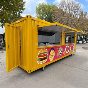 Restaurant mobile 2025, conteneur de cuisine d'expédition de 10 pieds et 20 pieds, bar, café - Product Image 6