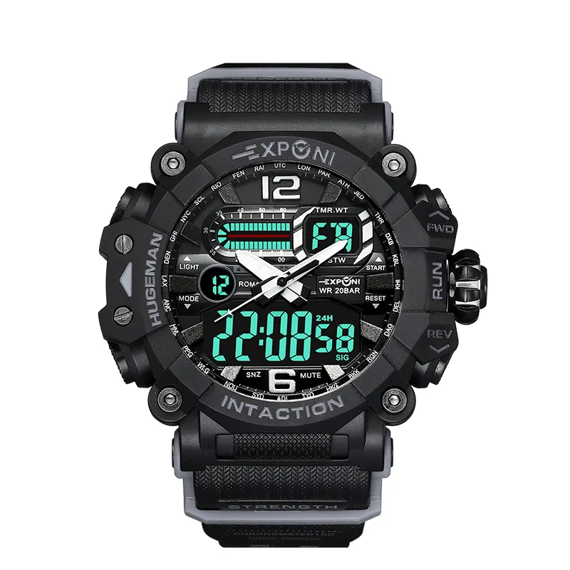 Gshock-reloj digital de buceo multifuncional, pulsera electrónica a la moda con logotipo personalizable de grado militar