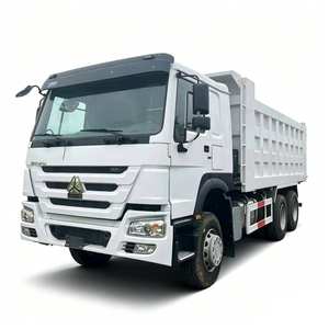 รถบรรทุกดัมพ์มือสอง Howo 6x4 เครื่องยนต์ดีเซล Weichai สำหรับงานหนัก บรรทุกหิน ทราย และงานเหมือง - Product Image 1