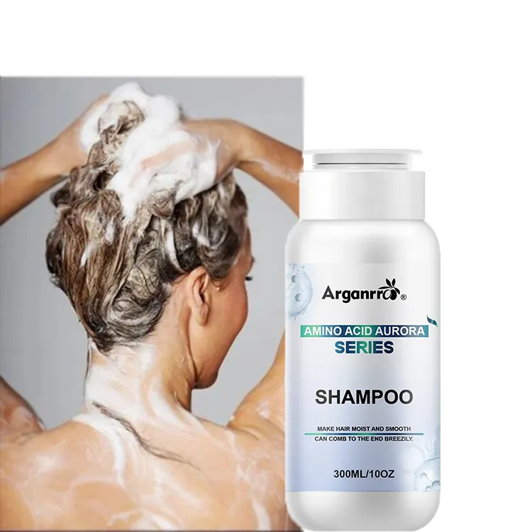 Aganrro nhãn hiệu riêng chống gàu điều trị Argan dầu Biotin axit amin dầu gội đầu