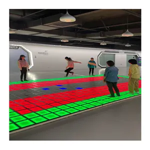 Good Effect Game Activate Led Dance Floor Full Color Interactive Dance Floor Display Panels