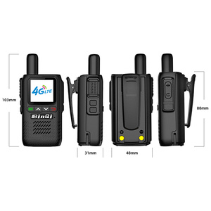 Binqi 4G POC Portable, talkie-walkie à portée illimitée de 5000 km, connectivité 4G, interphone, radio bidirectionnelle - Product Image 2