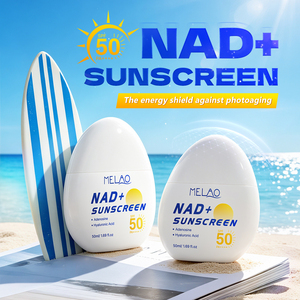 <span class=keywords><strong>Protector</strong></span> <span class=keywords><strong>Solar</strong></span> de Amplio Espectro SPF50 Recomendado por Dermatólogos OEM, Acabado Invisible, Crema <span class=keywords><strong>Solar</strong></span> No Grasa, <span class=keywords><strong>Protector</strong></span> <span class=keywords><strong>Solar</strong></span> NAD+ Clean Beauty - Product Image 1