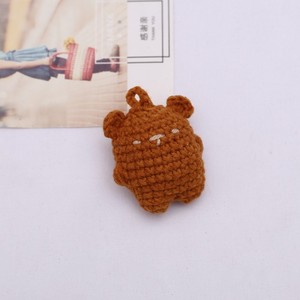 Giocattoli Amigurumi Lavorati a Maglia, Orsacchiotti all'Uncinetto, Portachiavi Fatti a Mano, Animali Colorati in Crochet, Ciondoli per Borse - Product Image 6
