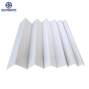 Góc L góc hồ sơ hình L hình dạng hồ sơ nhựa PVC thân thiện với môi 1 mảnh màu trắng hiện đại trang trí tường dải nhựa TRIM